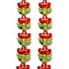 Handmade Lampwork Beads Strands LAMP-A005-03F-1