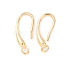Brass Earring Hooks KK-G604-06G-1