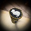 Alloy with Resin Finger Rings FS-WGE901F-04-4