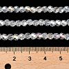 Transparent Glass Beads EGLA-A035-T4mm-B19-4