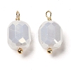 Glass Charms KK-M266-04G-01-1