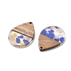 Resin and Walnut Pendants LS-FIND-R051-15B-2