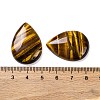 Natural Tiger Eye Cabochons G-B085-03B-07-3
