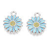 Alloy Enamel Pendants ENAM-A139-05P-03-1