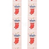 200Pcs Christmas Theme Paper Self-Adhesive Stickers DIY-M070-02H-3