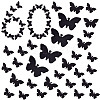 Acrylic Mirror Wall Stickers DIY-WH0387-19-1