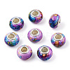 Opaque Resin European Beads RPDL-T003-09F-3