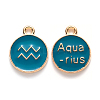 Alloy Enamel Pendants LS-X-ENAM-S124-01B-05J-1