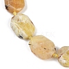 Natural Yellow Opal Beads Strands G-B125-P17-01-3