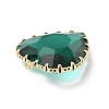 K9 Glass Pendants KK-E071-07KCG-01-3