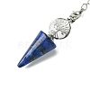 Natural Lapis Lazuli Cone Dowsing Pendulum Big Pendants G-C114-02P-15-3