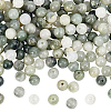 2 Strands Natural Green Rutilated Quartz Beads Strands G-NB0004-73-7