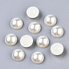ABS Plastic Imitation Pearl Cabochons SACR-S738-10mm-Z24-2