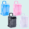 4Pcs 4 Colors Luggage Cases Plastic Candy Gift Storage Boxes CON-CN0001-10-7