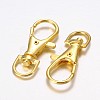 Alloy Swivel Lobster Claw Clasps X-E168-G-2
