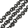 Ion Plating(IP) 304 Stainless Steel Textured Cable Chains STAS-B040-02B-1