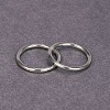 316L Surgical Stainless Steel Hoop Cartilage Earrings WGB51CA-76-1