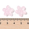 Transparent Spray Paint Glass Beads X-GLAA-Z011-07-3