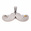201 Stainless Steel Enamel Pendants STAS-S110-075D-2