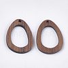 Walnut Wood Pendants WOOD-S054-02-2