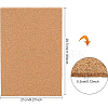 Cork Sheets Plain DIY-BC0011-91-2