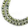 Handmade Foil Lampwork Beads Strands FOIL-K003-06A-11-3