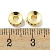 Brass Cubic Zirconia Spacer Beads KK-L215-004B-G02-2