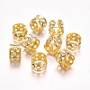 Iron Hair Braid Rings IFIN-WH0051-91G-1