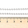 Tarnish Resistant Classic Plain 304 Stainless Steel Mens Womens Ball Chain Necklaces STAS-M174-007-2