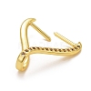 Rack Plating Brass Micro Pave Cubic Zirconia Ice Pick Pinch Bails LS-KK-B056-01G-3