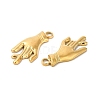 Ion Plating(IP) 304 Stainless Steel Pendants STAS-L268-041G-3