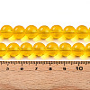 Transparent Glass Beads Strands GLAA-T032-T10mm-24-3