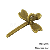 Tibetan Style Alloy Pendants TIBEP-A24187-AB-FF-2