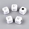 Opaque Acrylic Beads SACR-T035-03K-2