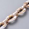 Imitation Gemstone Style Acrylic Handmade Cable Chains AJEW-JB00517-02-2
