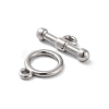 Non-Tarnish 304 Stainless Steel Ring Toggle Clasps STAS-A092-09G-P-2