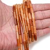 Natural Red Aventurine Beads Strands G-F631-D12-03-5