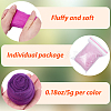 50G 10 Colors Needle Felting Wool Roving DIY-CP0013-77B-6
