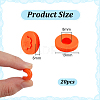 Silicone Button Covers for Jeans FIND-WH0148-821C-2
