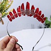 Raw Natural Quartz Hair Bands PW-WG74161-05-1