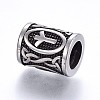 304 Stainless Steel Beads STAS-H460-01AS-20-2