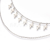 304 Stainless Steel Chain Tiered Necklaces NJEW-JN02244-01-2