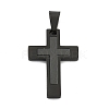 Ion Plating(IP) 304 Stainless Steel Pendants STAS-K091-01B-1