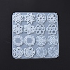 DIY Vortex & Flower Pendant Silicone Molds DIY-E057-01-5