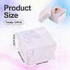 Square Paper Jewelry Ring Gift Boxes with Bowknot CON-TAC0010-80E-4