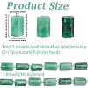 2 Strands Natural Fuchsite Beads Strands G-SC0003-85-2