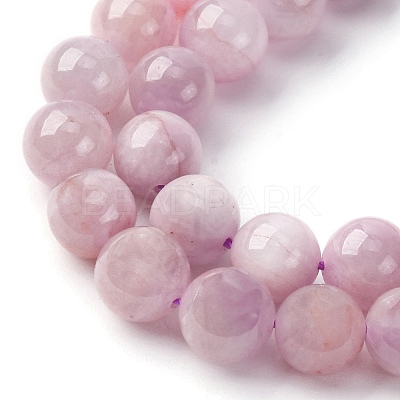 Natural Kunzite Beads Strands G-H313-01B-8mm-1