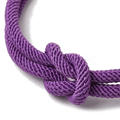 3MM Round Nylon Braided Cord Bracelet Making FB-CBAA152-03G-34-1