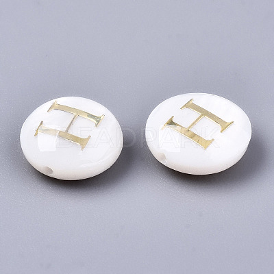 Natural Freshwater Shell Beads SHEL-S266-12H-1