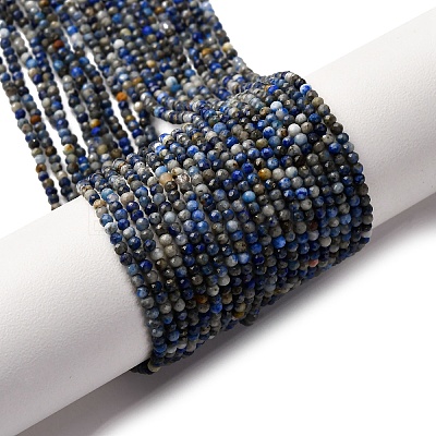 Natural Lapis Lazuli Beads Strands G-L629-B01-2mm-01-1